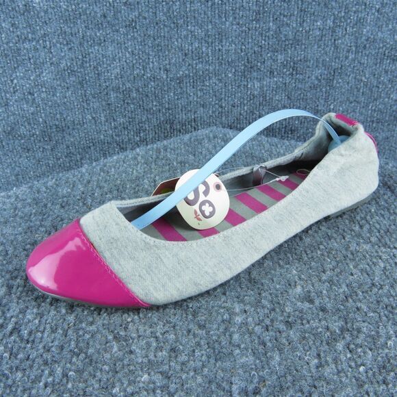 SO Women Ballet Shoes Size 8 Medium Gray Synthetic Slip On - Picture 1 of 9